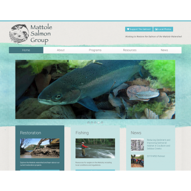 Mattole Salmon Group homepage
