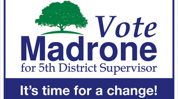 VoteMadrone lawn sign