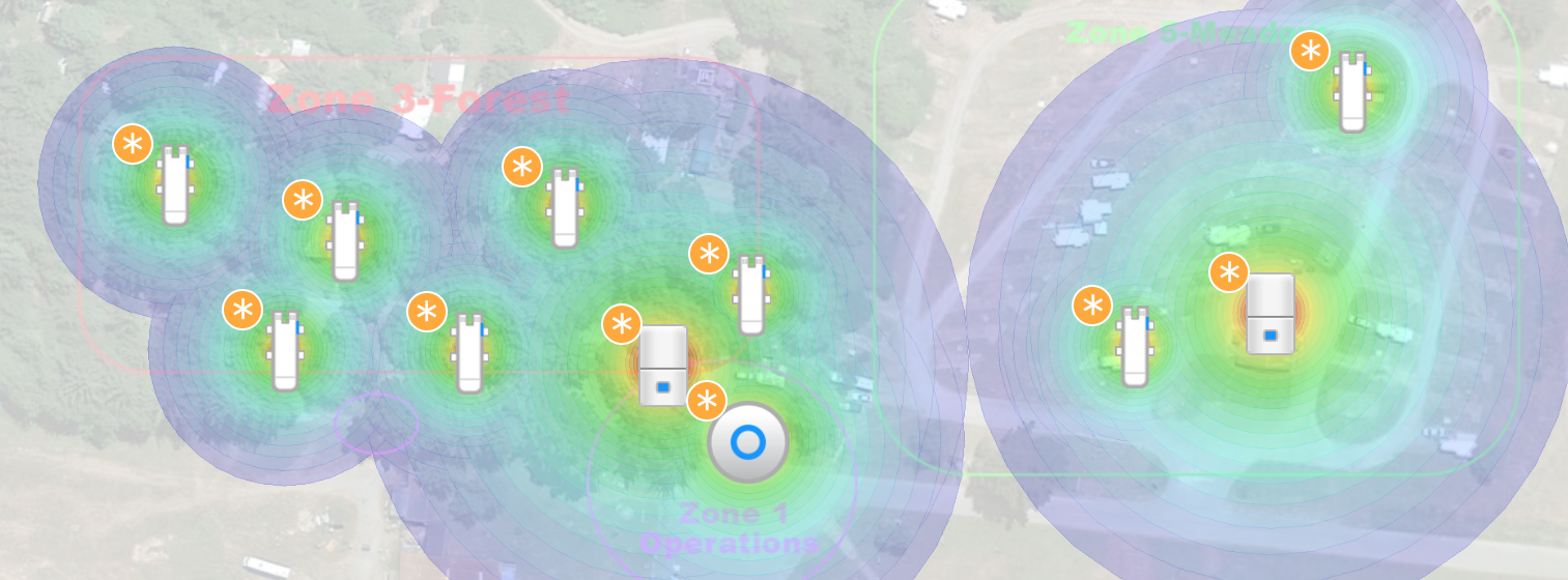 example wireless heat map